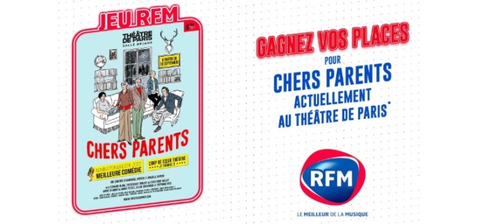 RFM: Des invitations pour le spectacle "Chers Parents" à gagner