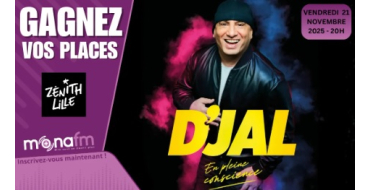 Mona FM: Des invitations pour le spectacle de D'Jal à gagner