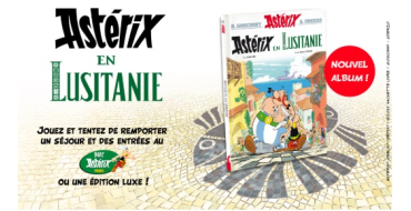 TF1: 1 séjour et des entrées au Parc Astérix  ou la nouvelle BD Astérix en Lusitanie à gagner