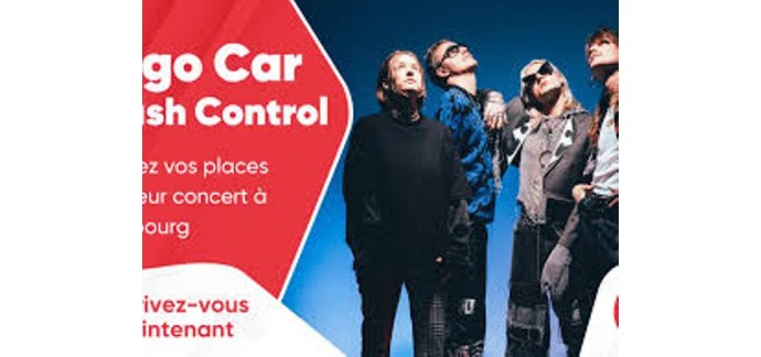 OÜI FM: Des invitations pour le concert de Pogo Car Crash Control à gagner