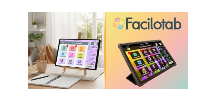 Télé Loisirs: 4 tablettes Facilotab Classic à gagner