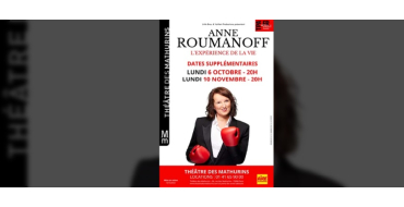 Rire et chansons: 1 lot de 2 invitations pour le spectacle d'Anne Roumanoff à gagner