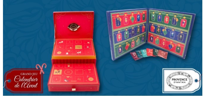 Cuisine Actuelle: 6 calendriers de l'Avent Provence D'Antan à gagner
