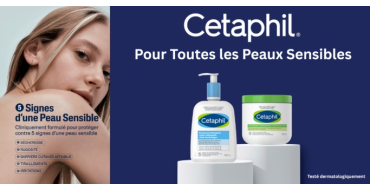 Voici: 20 lots de produits de soin Cetaphil à gagner