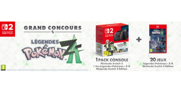 Le Journal de Mickey: 1 console Nintendo Switch 2 + le jeu "Légendes Pokémon" à gagner