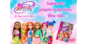 Citizenkid: 1 set de poupées Winx 15 livres "Hachette Winx Club" à gagner