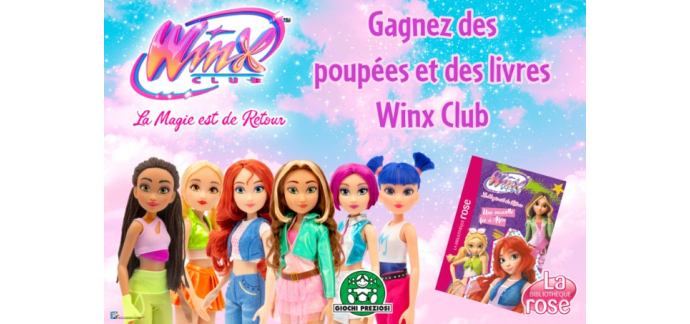 Citizenkid: 1 set de poupées Winx 15 livres "Hachette Winx Club" à gagner