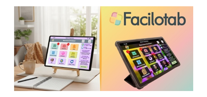 Télé Loisirs: 4 tablettes Facilotab Classic à gagner