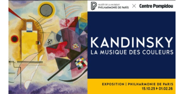 Arte: 10 lots de 2 entrées pour l'exposition "Kandinsky la musique des couleurs" à gagner