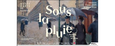 Arte: 20 lots de 2 entrées pour l'exposition "Sous la pluie. Peindre, vivre et rêver" à gagner