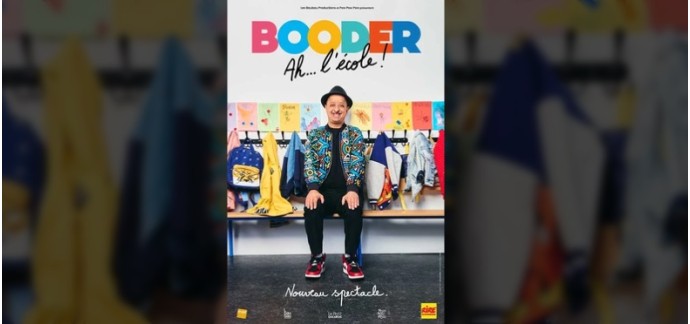 Rire et chansons: 94 lots de 2 invitations pour un spectacle de Booder &agrave; gagner