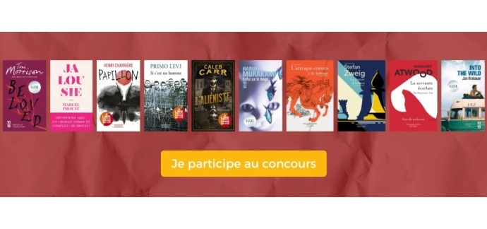 Robert Laffont: 1 lot de 10 livres &agrave; gagner
