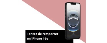 Marie Claire: 1 iPhone 16e à gagner