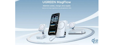 RoxArmy: 3 chargeurs MagFlow à induction Qi2 25w à gagner