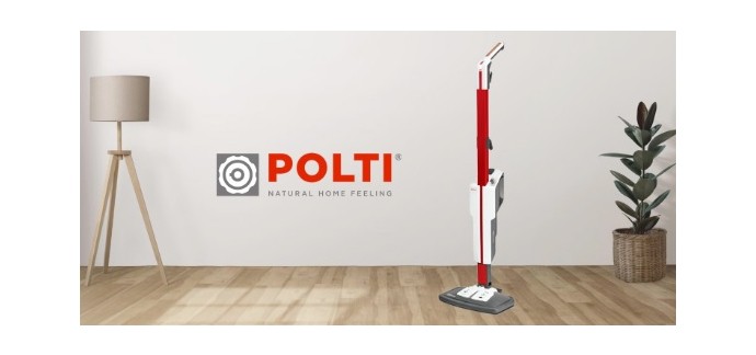 Capital: 6 balais vapeur Polti Vaporetto SV650_Style à gagner