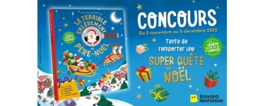 Familiscope: 5 livres jeunesse "La quête dont tu es le héros : Le terrible enlèvement du Père Noël" à gagner
