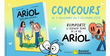 Familiscope: 5 albums BD "Ariol - T21" à gagner
