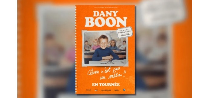 Alouette: Des invitations pour le spectacle de Dany Boon à Angers à gagner