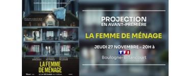 TF1: Des invitations pour l'avant-première du film "La femme de ménage" à gagner