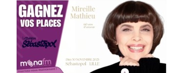 Mona FM: Des invitations pour le concert de Mireille Mathieu à gagner