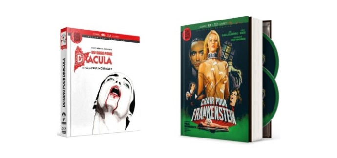 Culturopoing: 2 DVD des films "Du sang pour Dracula" et "Chair pour Frankenstein" &agrave; gagner