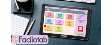 Voici: 4 tablettes tactiles Facilotab Classic à gagner