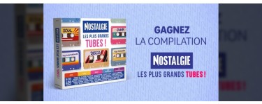 Nostalgie: Des albums CD de la compilation "Nostalgie Les Plus Grands Tubes" &agrave; gagner