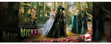 NRJ: 25 lots de 2 places de cin&eacute;ma pour le film "Wicked: Partie II" &agrave; gagner