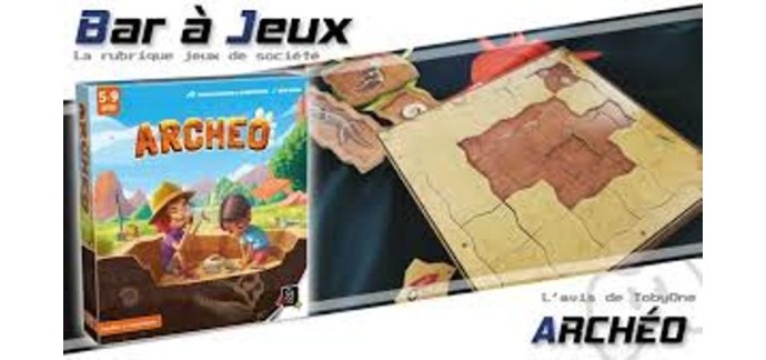 Citizenkid: 5 boite du jeu "Archéo" de Gigamic à gagner
