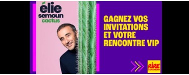 Rire et chansons: 2 lots de 2 invitations pour le spectacle d'Elie Semoun à gagner