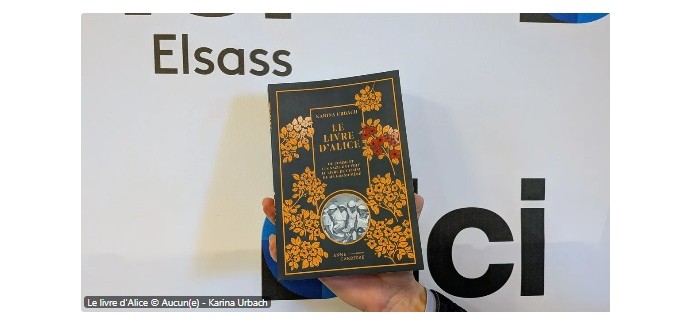 France Bleu: 1 romans "Le livre d'Alice" &agrave; gagner