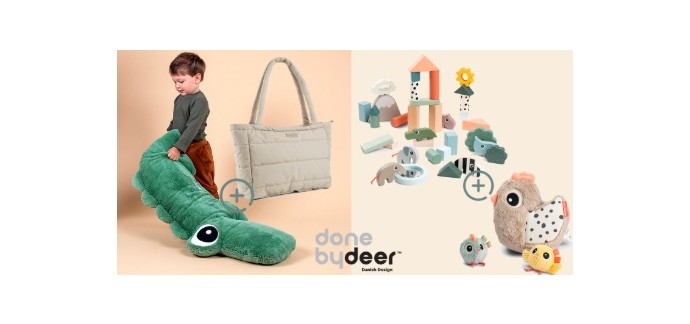 Femme Actuelle: 8 jouets Done by Deer à gagner