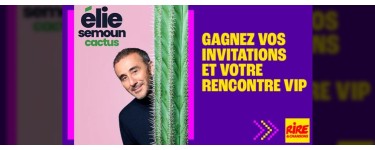 Rire et chansons: 2 lots de 2 invitations pour le spectacle d'Elie Semoun à Avignon à gagner