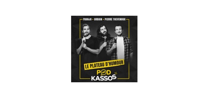 Lille la Nuit: 1 lot de 2 invitations pour le spectacle "Podkassos" à Lille à gagner