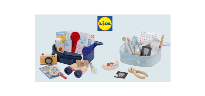 Femme Actuelle: 20 lots de 2 kits de jouets "Dentiste" & "Policier" à gagner