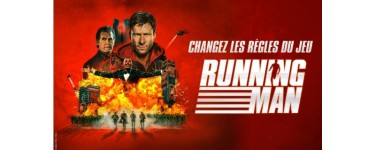 TF1: 10 lots de 2 places de cinéma pour le film "Running man" à gagner