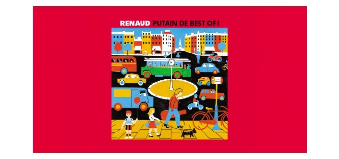 TF1: 5 vinyles "Putain de Best Of !" de Renaud &agrave; gagner