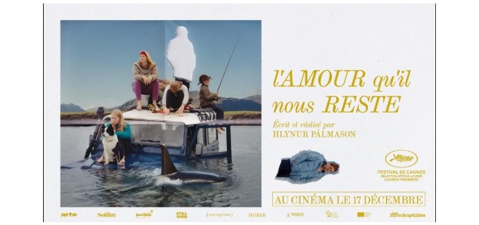 Arte: 3 lots de 2 places de cinéma pour le film "L'amour qu'il nous reste" à gagner