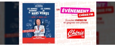 Ch&eacute;rie FM: Des places pour "Les hommes viennent de Mars et les femmes de V&eacute;nus" &agrave; gagner