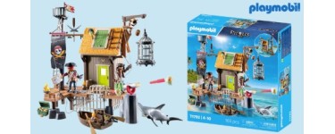 Femme Actuelle: 3 boites de Playmobil "Port et repaire de pirates" (80&euro;)