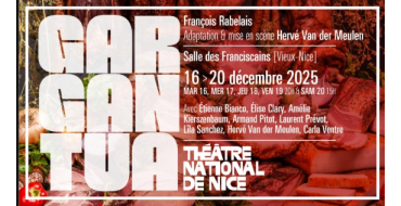 Arte: 6 lots de 2 invitations pour le spectacle "Gargantua" à gagner