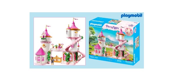Femme Actuelle: 3 boites de Playmobil "Palais avec couple royal et trônes" à gagner