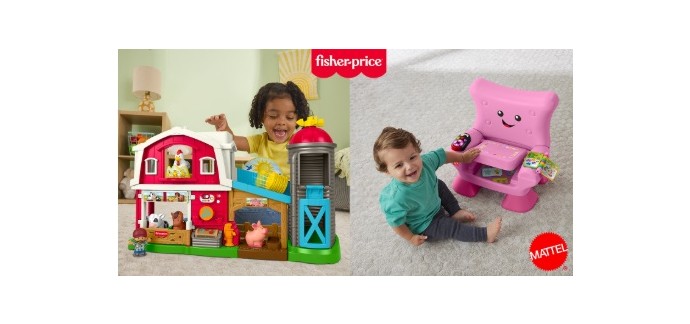 Femme Actuelle: Des jouets "La Ferme Little People" et "Mon fauteuil musical" à gagner