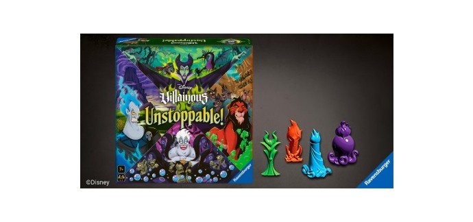 Femme Actuelle: 20 boîtes du jeu "Disney Villainous Unstoppable!" à gagner