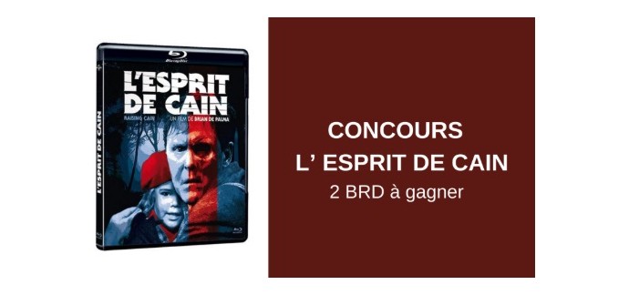 Blog Baz'art: 2 Blu-Ray du film "L'Esprit de Ca&iuml;n" &agrave; gagner