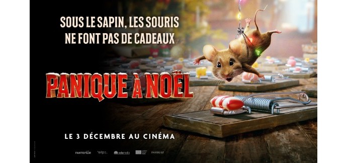 TF1: 10 lots de 2 places de cinéma pour "Panique à Noël" à gagner