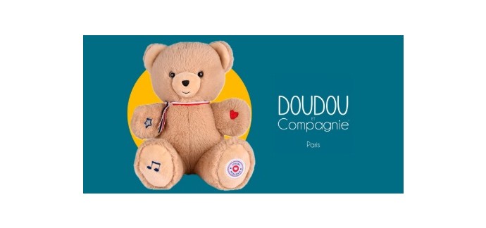 Femme Actuelle: 13 oursons Doudou & Cie à gagner
