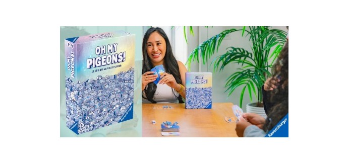 Femme Actuelle: 20 boîtes de jeu "Oh My Pigeons!" à gagner