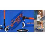 Femme Actuelle: 3 trottinettes Maxi Micro Bleu LED Micro Mobility à gagner