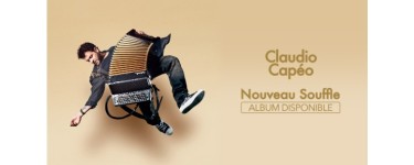 TF1: 5 vinyles "Nouveau souffle" de Claudio Capéo à gagner